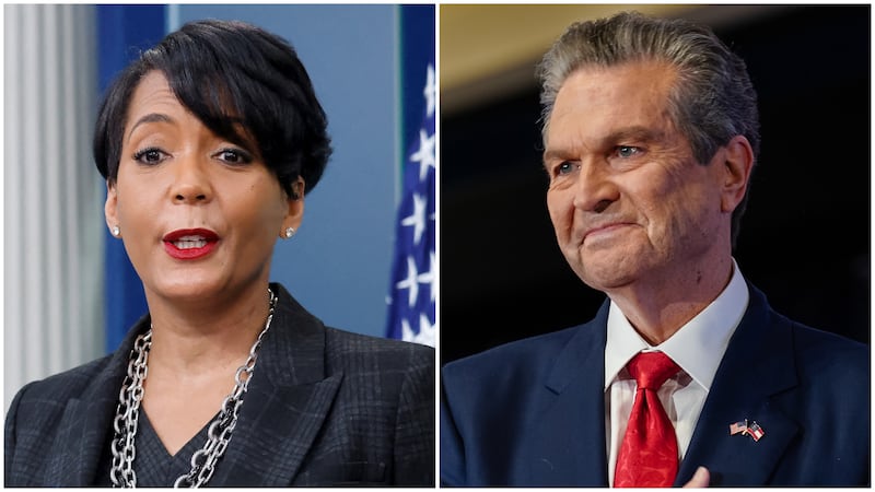 Harry Enten says the race between the Democrat Keisha Lance Bottoms and the GOP billionaire Rick Jackson is a “toss-up.”
