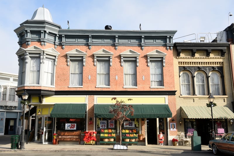 Gilmore Girls Pop-up event Holidays Made Here at Warner Bros. Studios on December 17, 2025 in Burbank, California.
