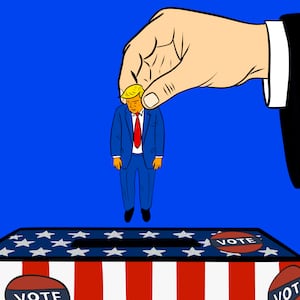 Donald Trump, ballot box