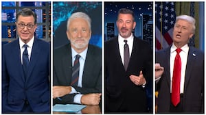 SNL, Colbert, Kimmel, Stewart