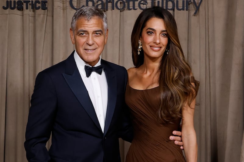 George Clooney and Amal Clooney