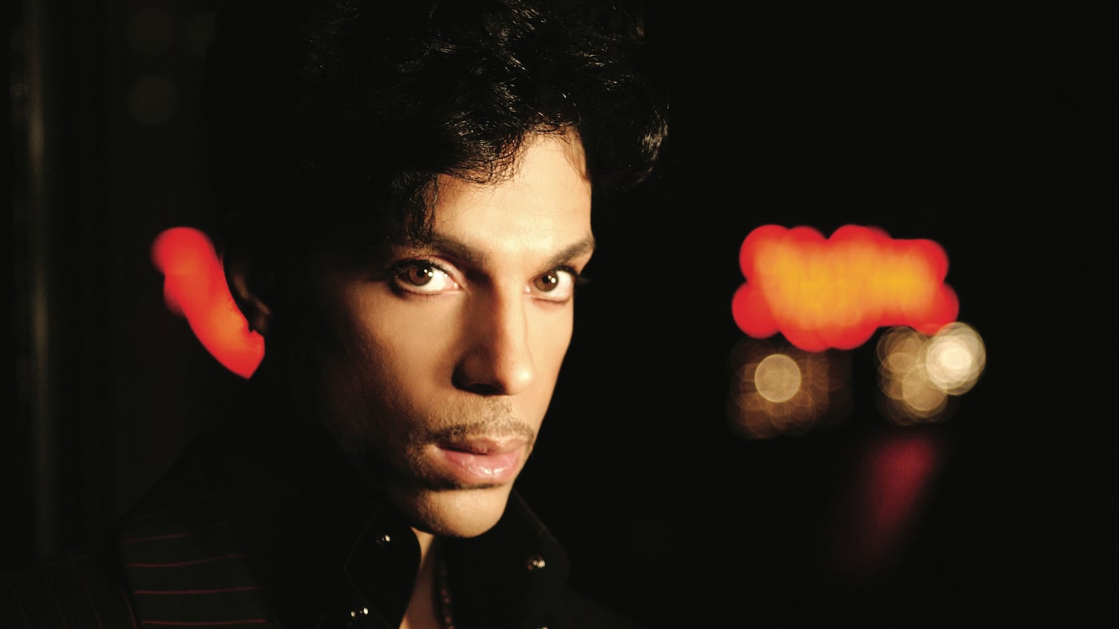 A portrait of Prince.