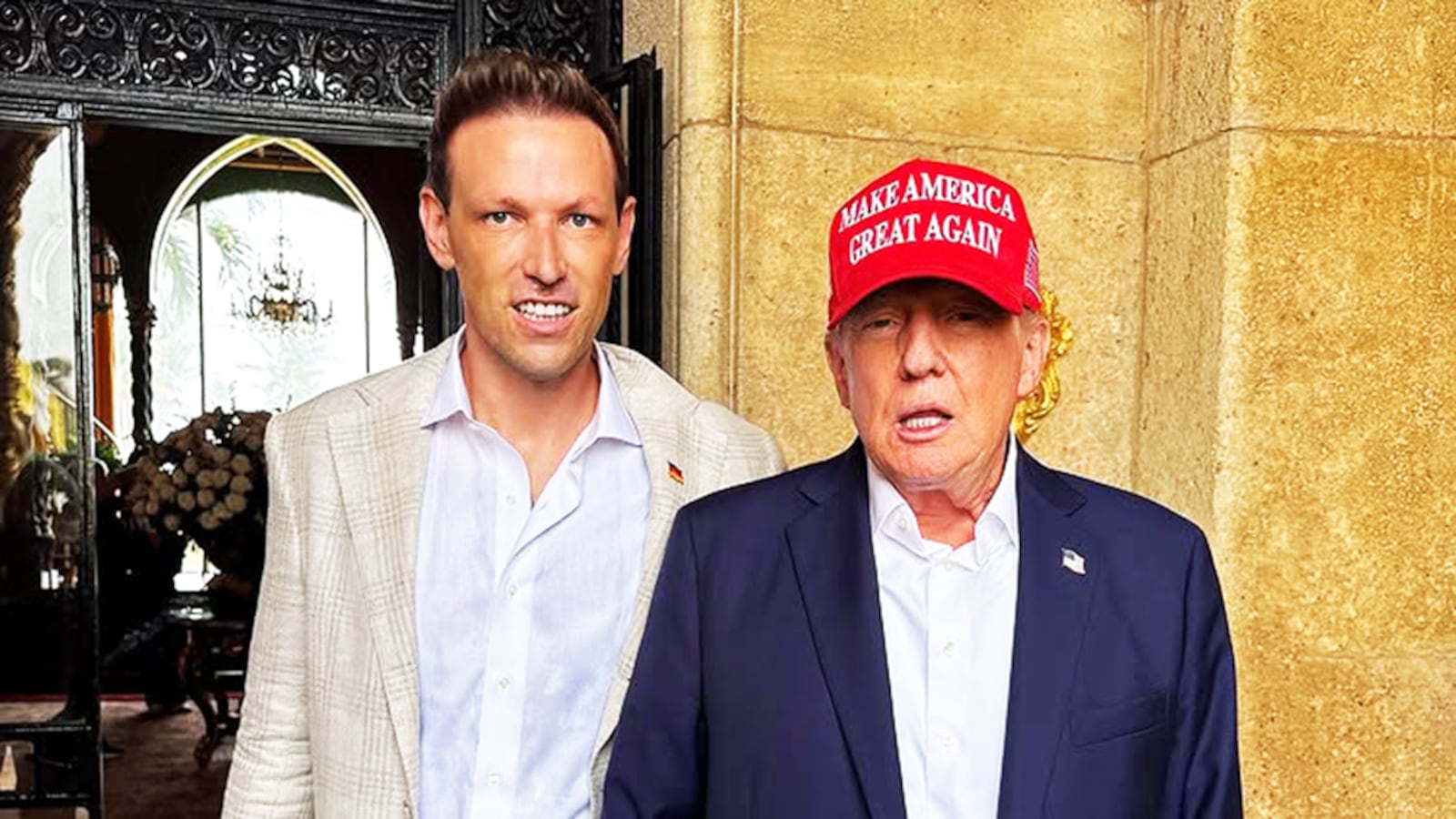 Phillipp-Anders Rau and Donald Trump