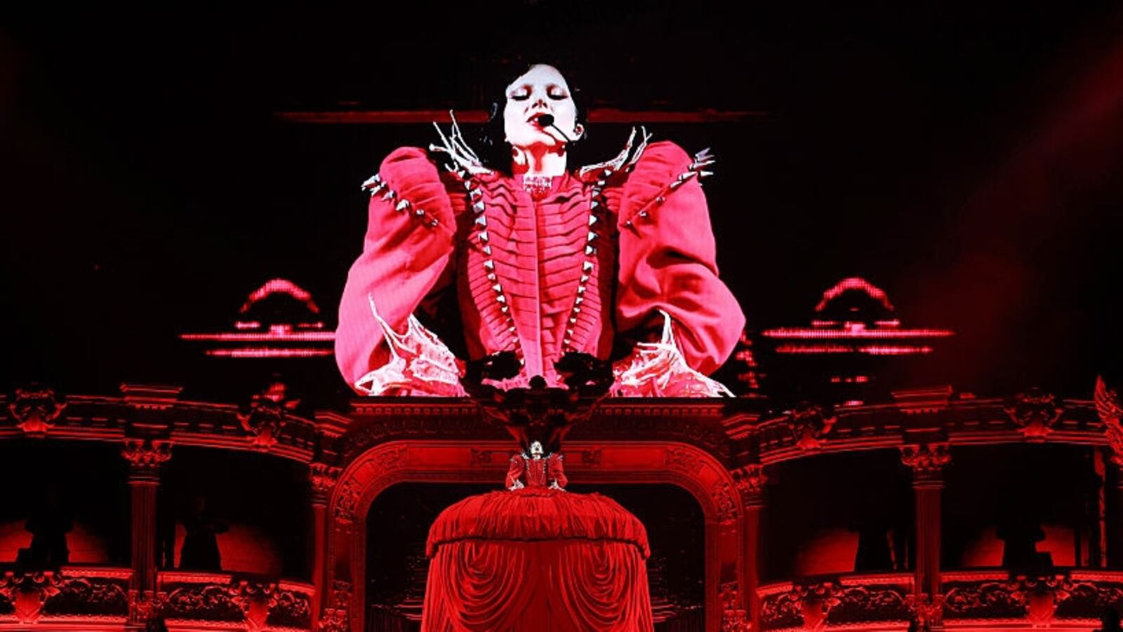 Lady Gaga performs during the kick off of The MAYHEM Ball tour at T-Mobile Arena on July 16, 2025 in Las Vegas, Nevada. (Photo by Kevin Mazur/Getty Images for Live Nation)