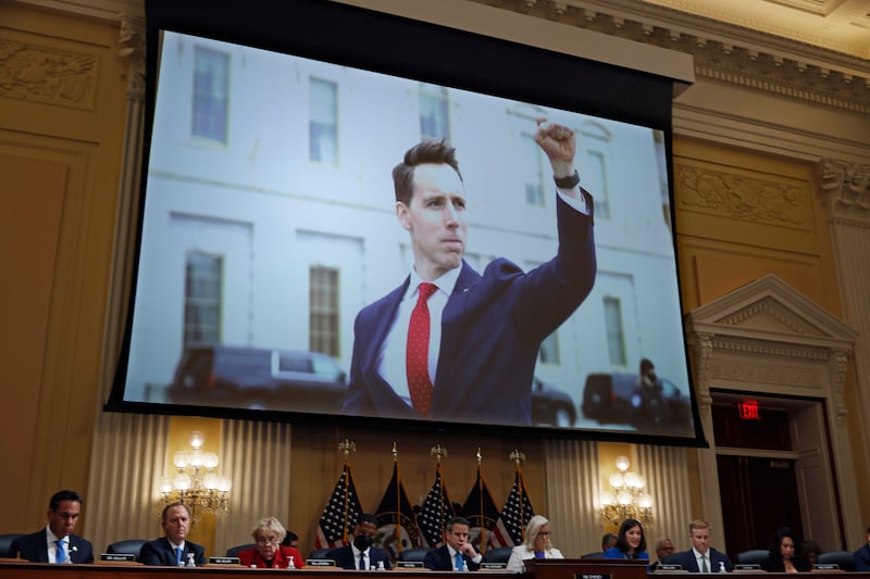 Josh Hawley January 6