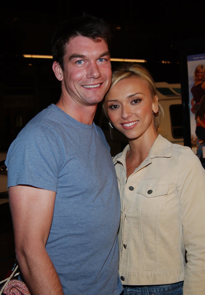 Jerry O'Connell and Giuliana DePandi during "Eurotrip" Los Angeles Premiere - Red Carpet Arrivals at Grauman's Chinese Theatre in Hollywood, California, United States. (Photo by Jon Kopaloff/FilmMagic)