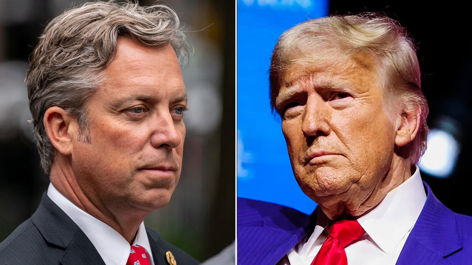 Andy Ogles and Donald Trump