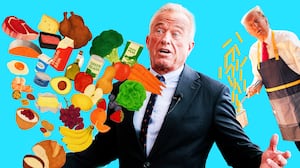 RFK Jr, Donald Trump photo illustration