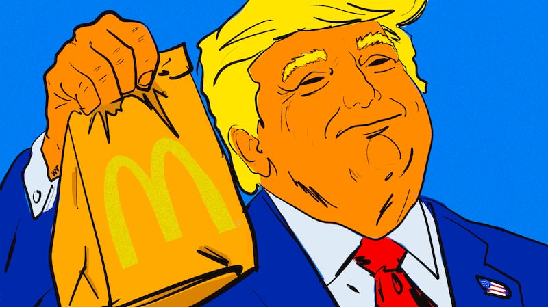 Donald Trump, McDonald's