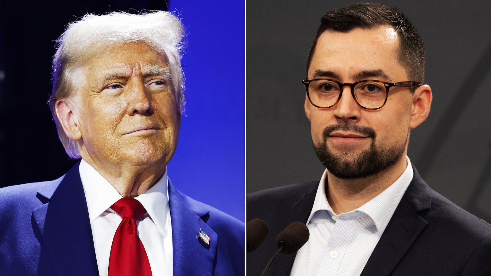 Donald Trump and Múte Egede