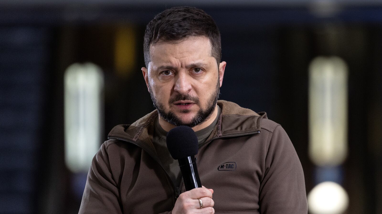 Ukrainian President Volodymyr Zelensky