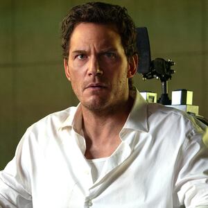 Chris Pratt in Mercy.