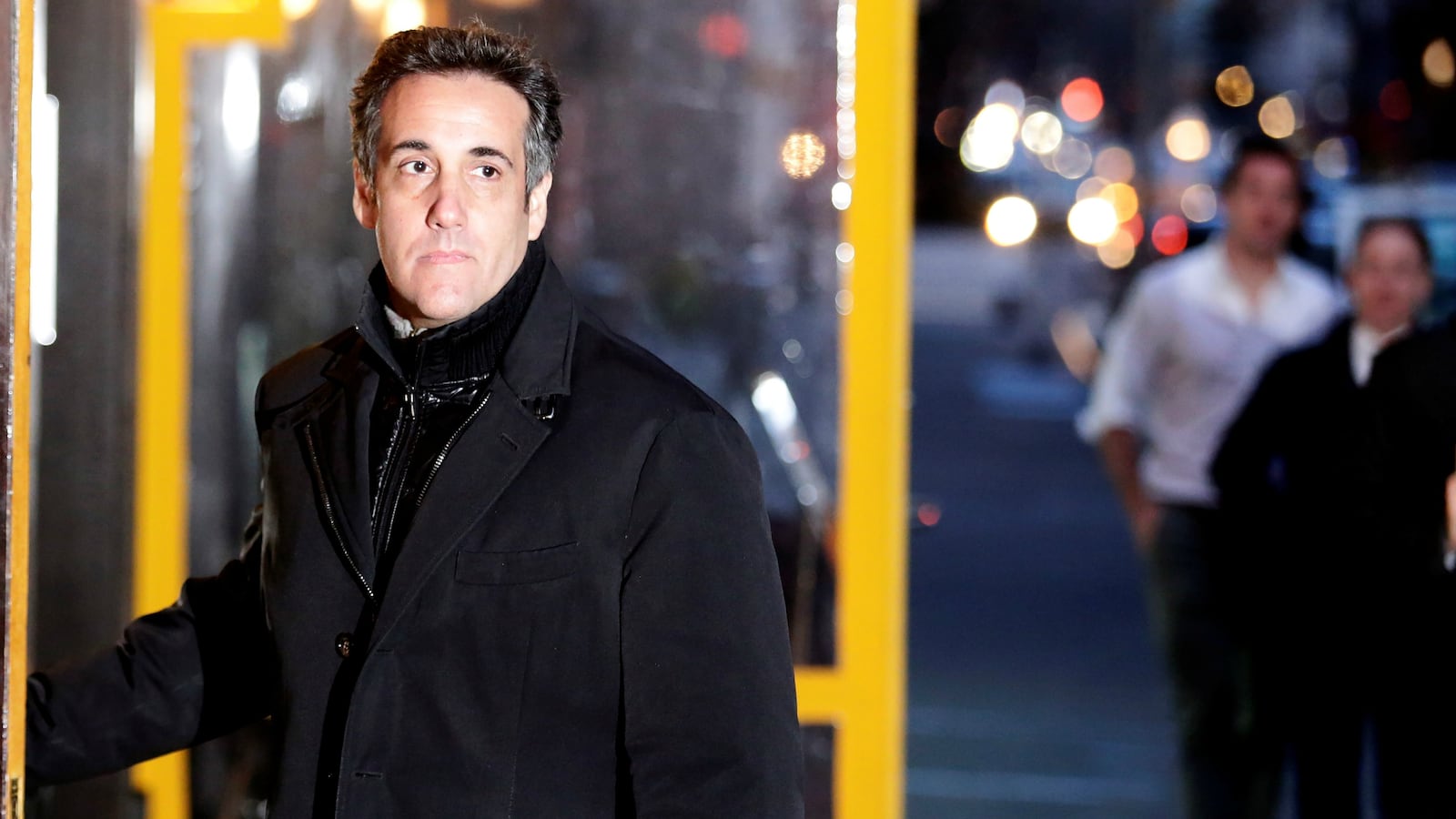 U.S._President_Donald_Trump_s_personal_lawyer_Michael_Cohen_is_pictured_entering_a_restaurant_in_the_Manhattan_borough_of_New_York_City_New_York_U.S._April_10_2018._wlhzxs