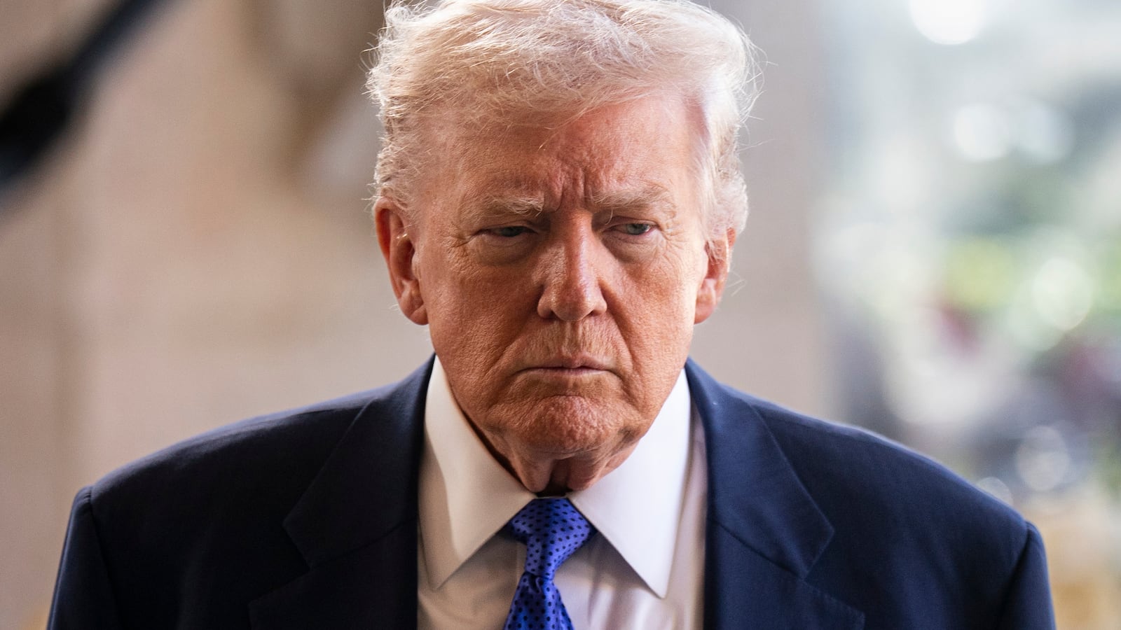 U.S. President Donald Trump speaks to reporters and members of the media at Mar-a-Lago on February 1, 2026 in Palm Beach, Florida.