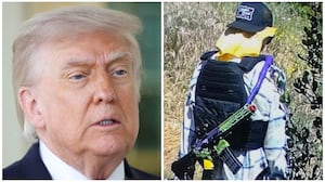 Donald Trump and alleged gunman