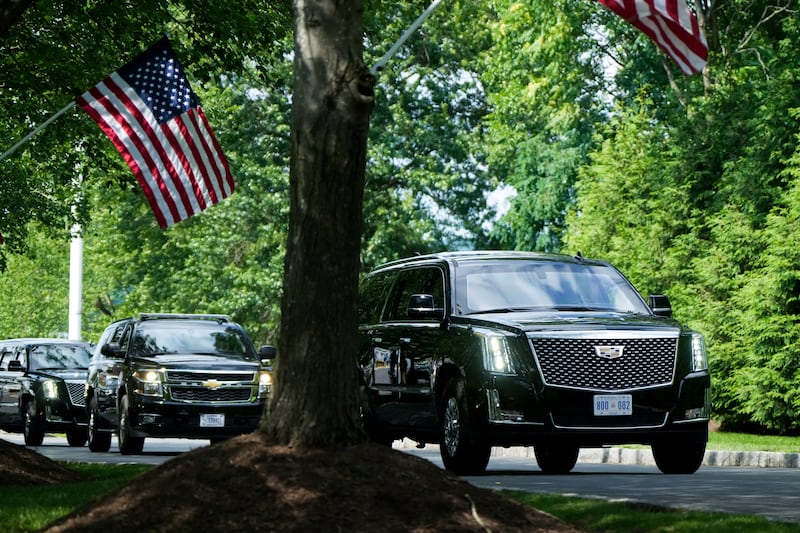 Presidential motorcade
