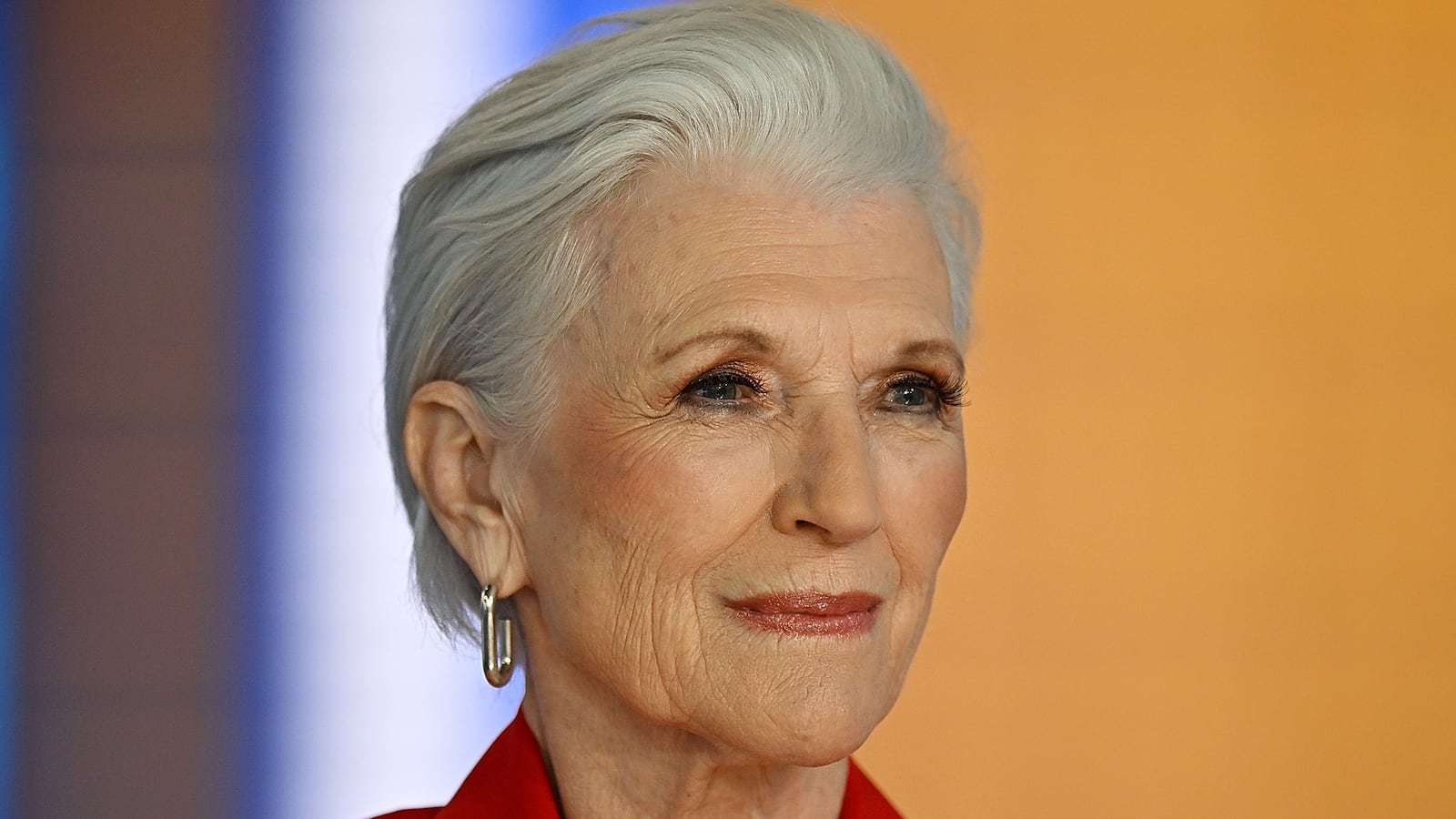 Maye Musk visits “The Bottom Line with Dagen and Duffy” at Fox Business Network Studios on October 31, 2024 in New York City.