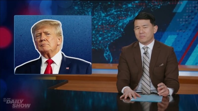 Chieng trashed Trump's alleged theory.