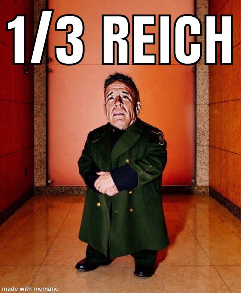 After seeing he video, some wags shared their favorite memes about Booster Seat Bovino.