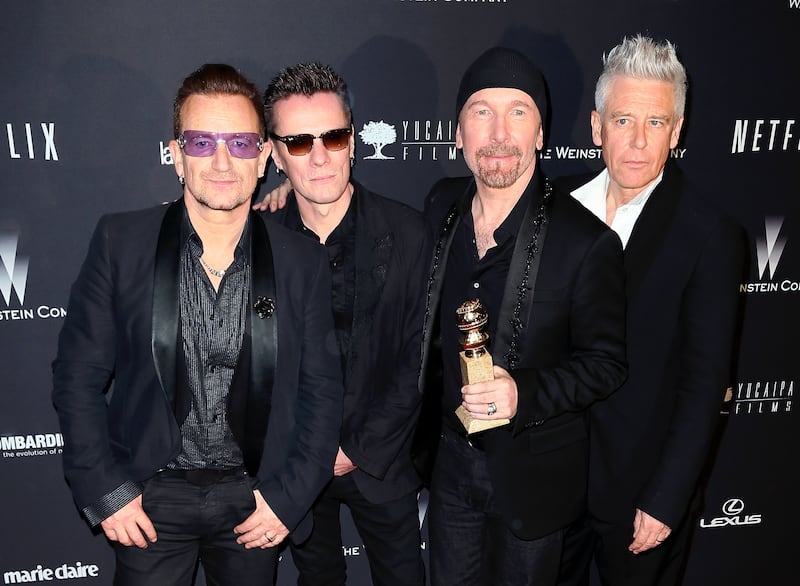 Bono, Larry Mullen, Jr., The Edge and Adam Clayton