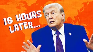 Donald Trump's excuse for canceling talks with Iran.