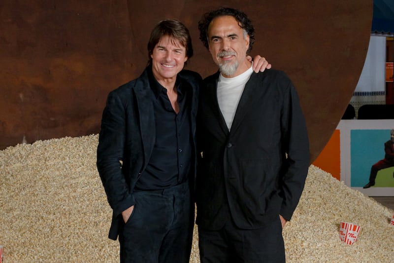 Tom Cruise and Alejandro González Iñárritu