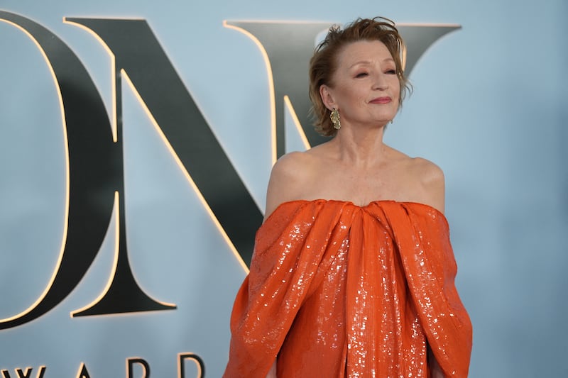 Lesley Manville attends the 79th Annual Tony Awards in New York City, U.S., June 7, 2026. REUTERS/Angelina Katsanis