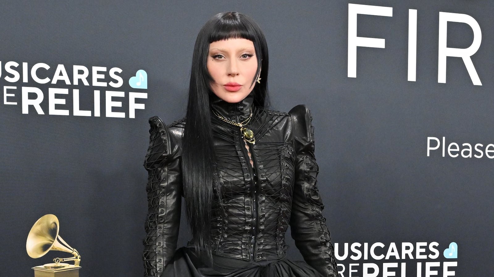 Lady Gaga attends the 67th GRAMMY Awards.