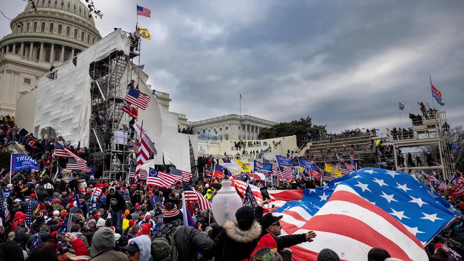 The Capitol riot on Jan. 6, 2021.