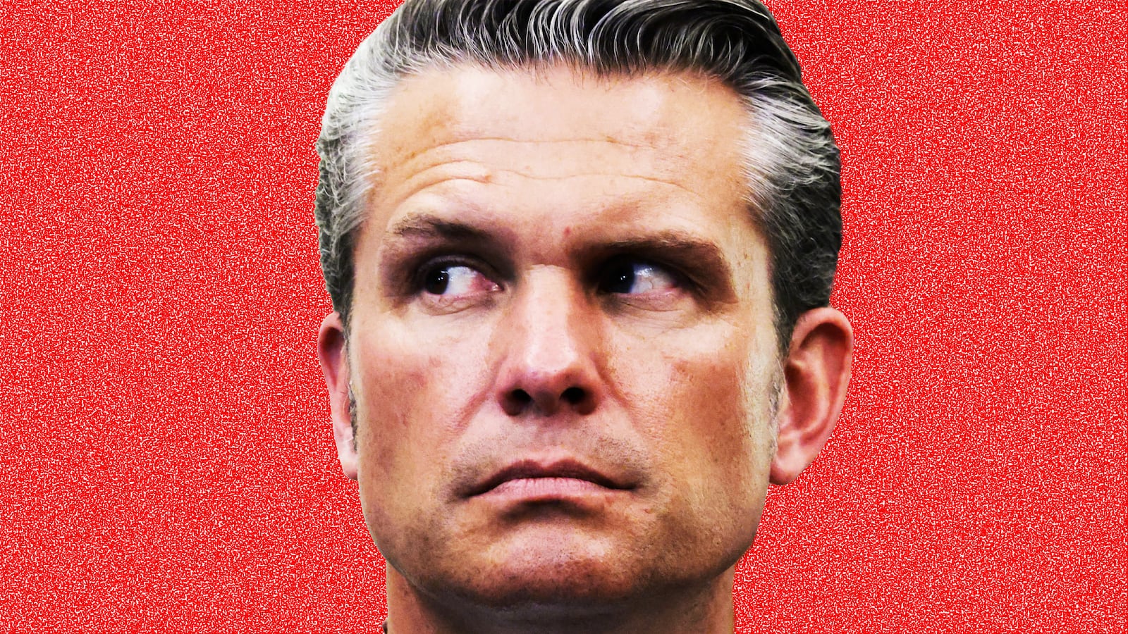 Pete Hegseth photo illustration