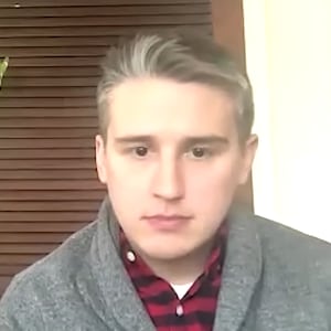 Brandon Sigüenza and his friend Patty O'Keefe were both detained.