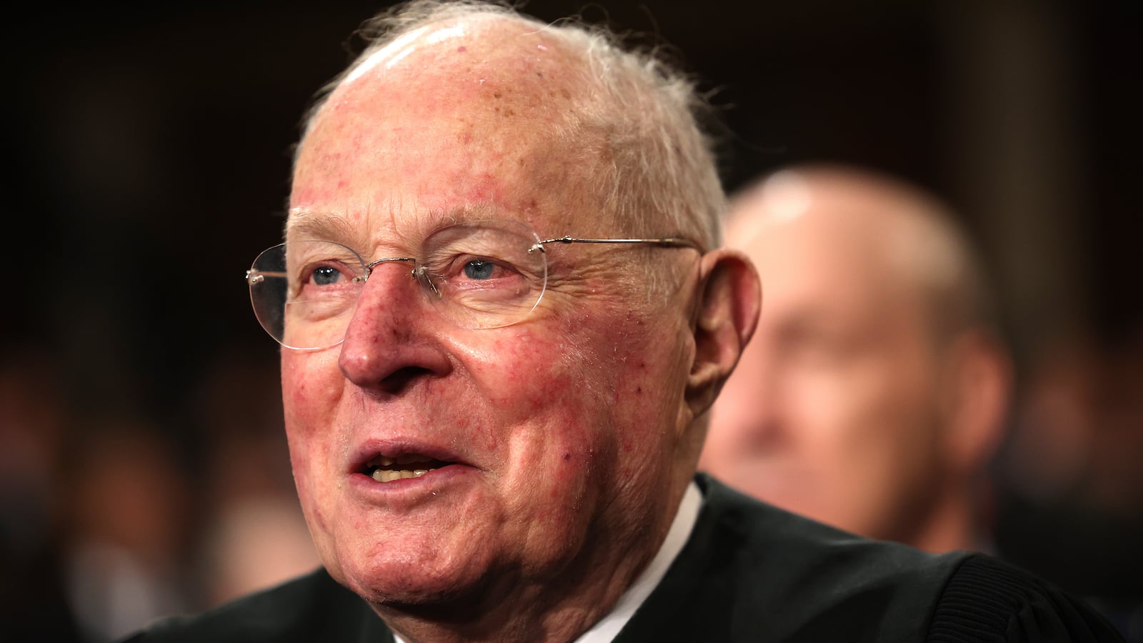 Supreme Court Justice Anthony Kennedy bemoaned the spike in vulgarity and partisanship in the U.S.