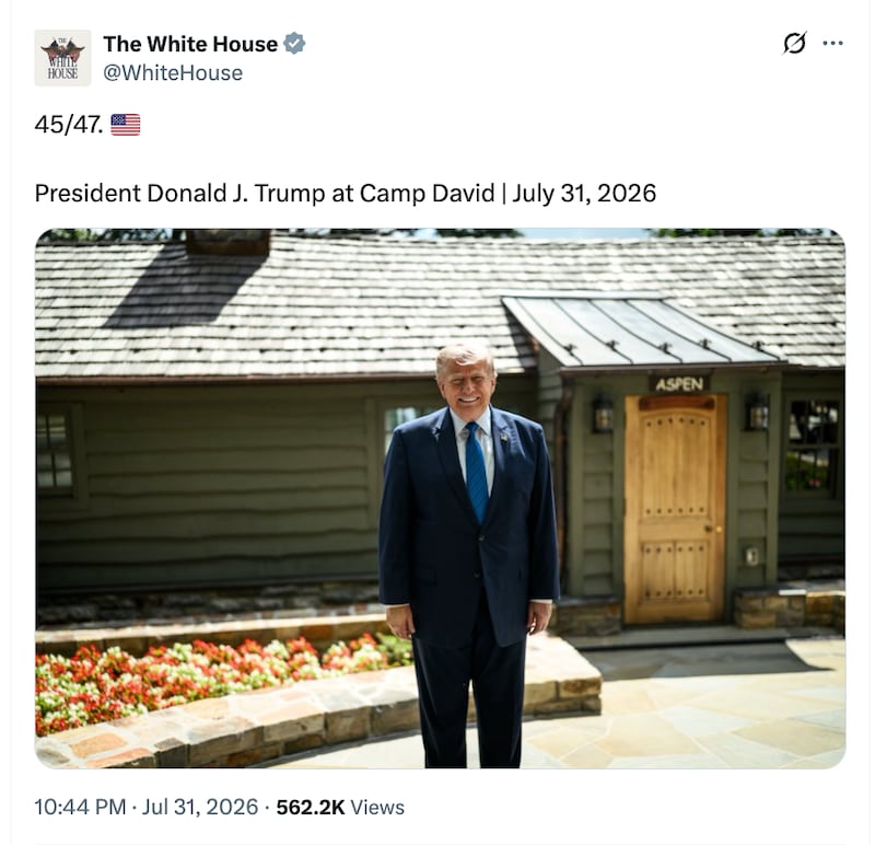 @WhiteHouse/ X