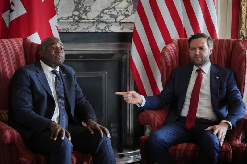 JD Vance and David Lammy