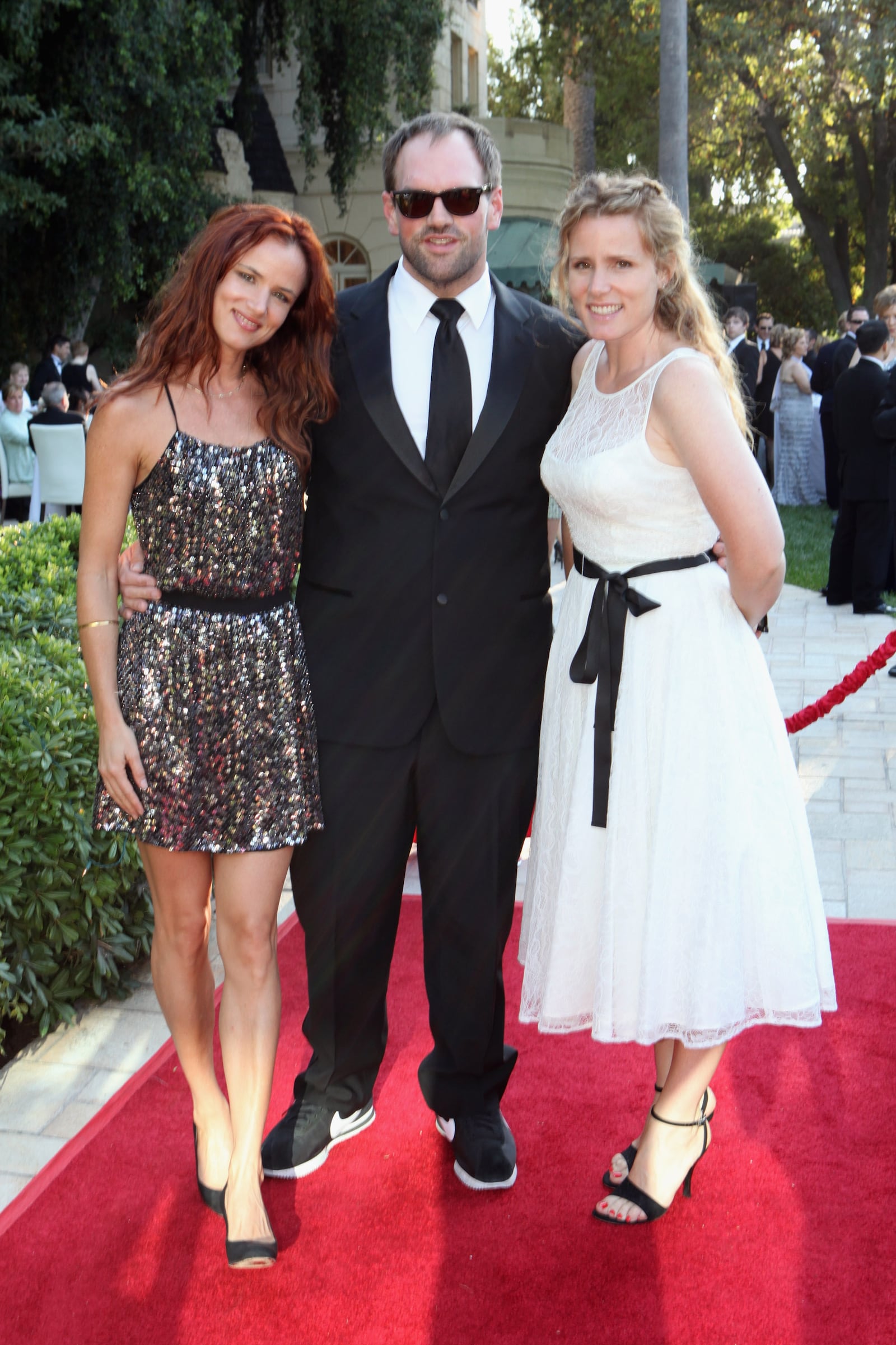 Actress and musician Juliette Lewis, Ethan Suplee, and Brandy Lewis in Hollywood, California, in 2011.
