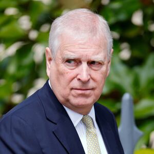 WINDSOR, UNITED KINGDOM - APRIL 20: (EMBARGOED FOR PUBLICATION IN UK NEWSPAPERS UNTIL 24 HOURS AFTER CREATE DATE AND TIME) Prince Andrew, Duke of York attends the traditional Easter Sunday Mattins Service at St George's Chapel, Windsor Castle on April 20, 2025 in Windsor, England. (Photo by Max Mumby/Indigo/Getty Images)