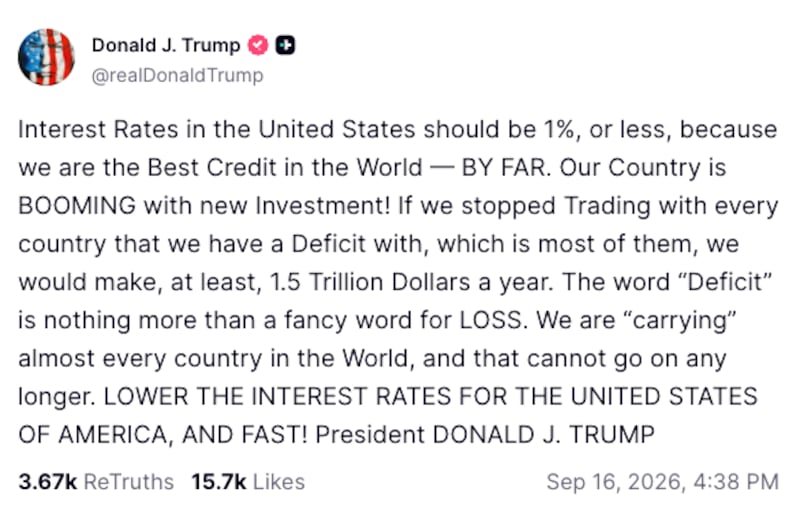 donald trump truth social