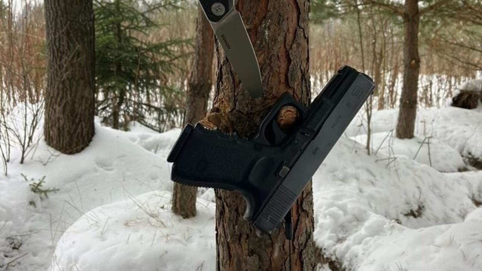 Image taken from the scene of the assassination of Ilya Kiva outside Moscow, Russia.