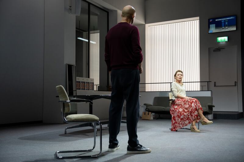 Mark Strong and Lesley Manville