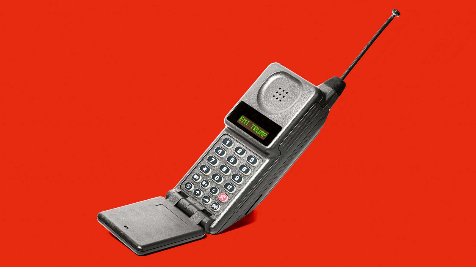 old cell phone, donald trump