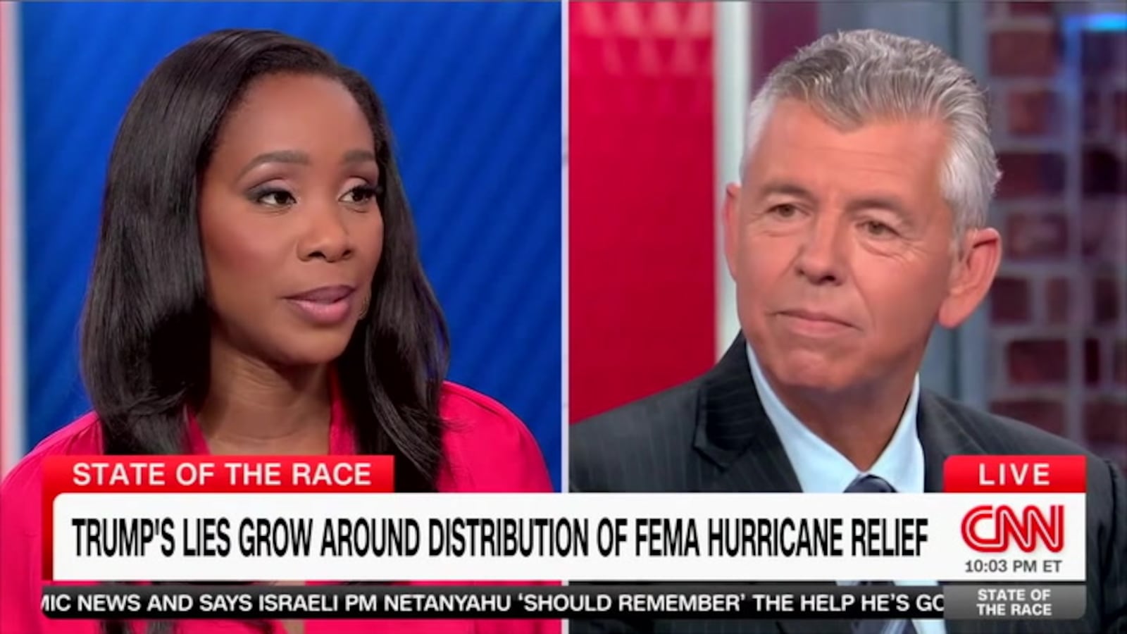 Abby Phillip shocked by former California lieutenant governor Abel Maldonado defence of Trump’s lies.