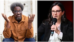 W. Kamau Bell and Bari Weiss