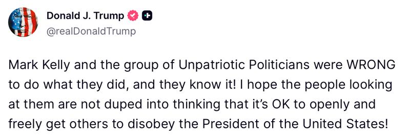 Donald Trump goes on a Truth Social posting spree.