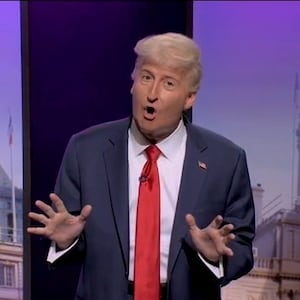 James Austin Johnson as Donald Trump on Saturday Night Live