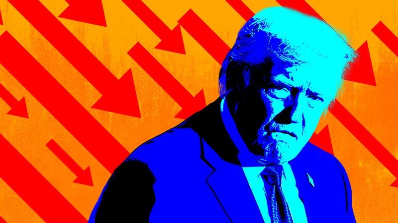 Donald Trump photo illustration