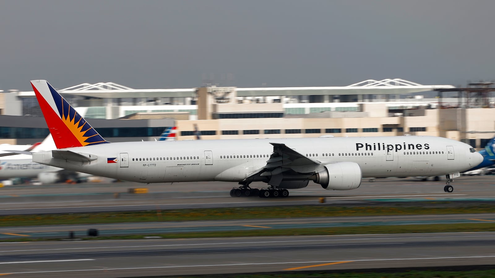 Philippine airline boeing 777