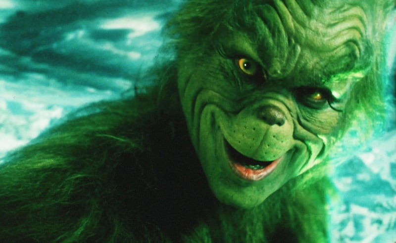 Jim Carey in 'How the Grinch Stole Christmas'.