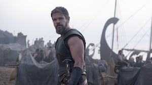 Matt Damon is Odysseus in THE ODYSSEY, written, produced, and directed by Christopher Nolan.