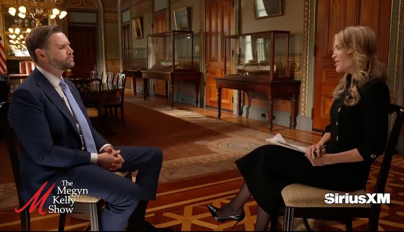 Vance said Collins should have been smiling while asking about sexual abuse.