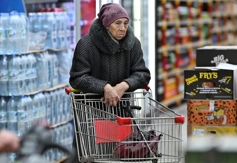 Russian grocery store
